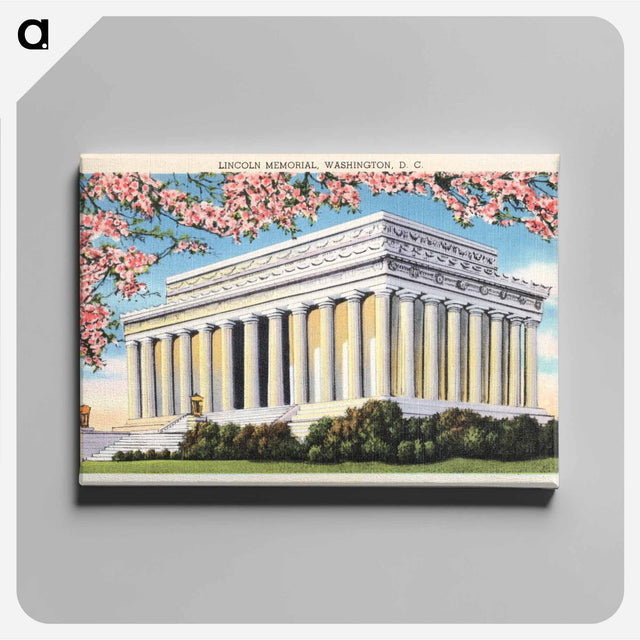 アートパネル-Lincoln Memorial
 - ボストン公共図書館 Canvas.