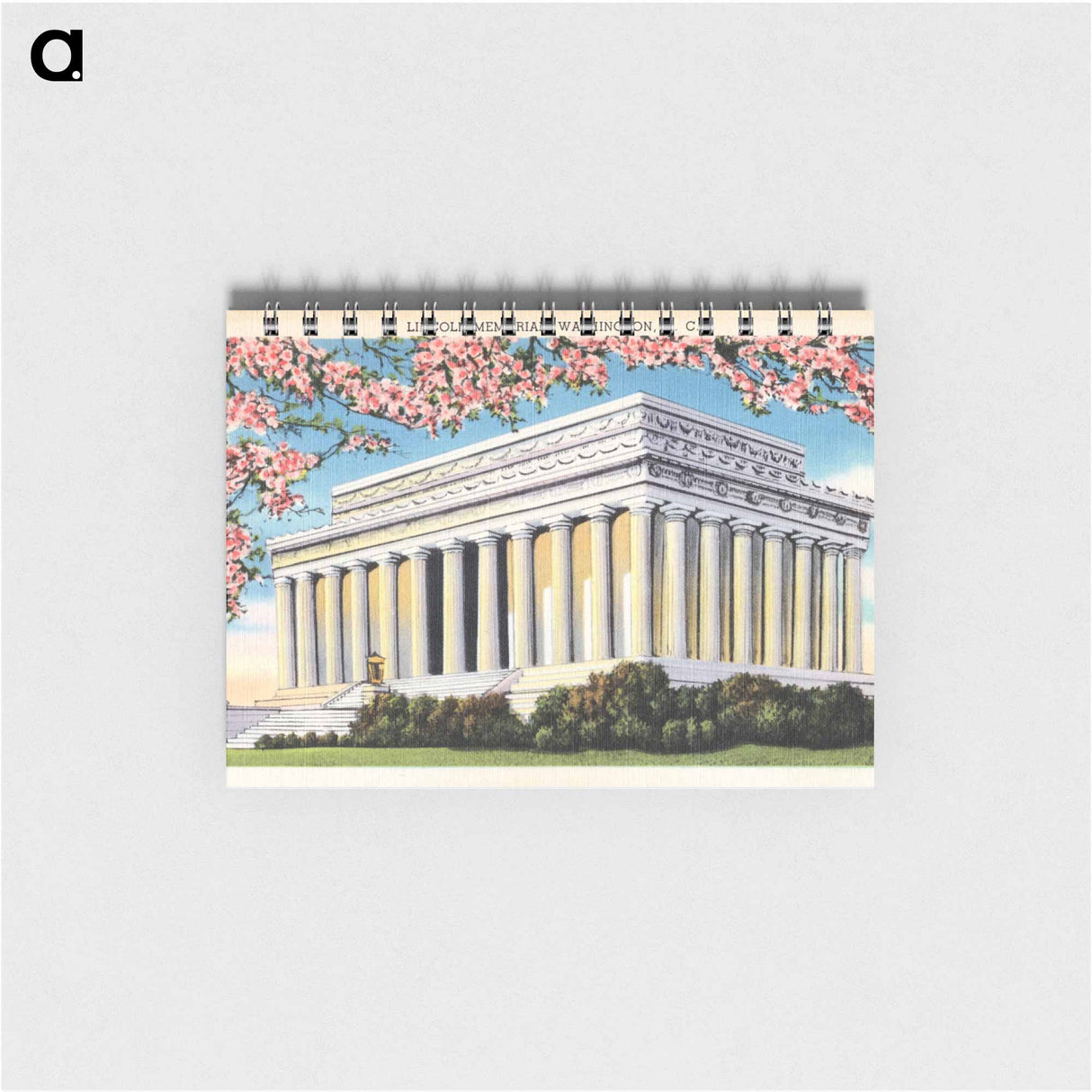 アートメモ帳-Lincoln Memorial
 - ボストン公共図書館 Memo.
