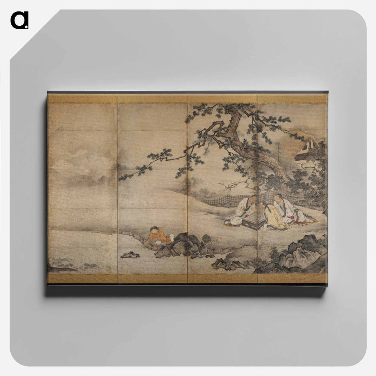 アートパネル-The Four Accomplishments
 - クリーブランド美術館 Canvas.