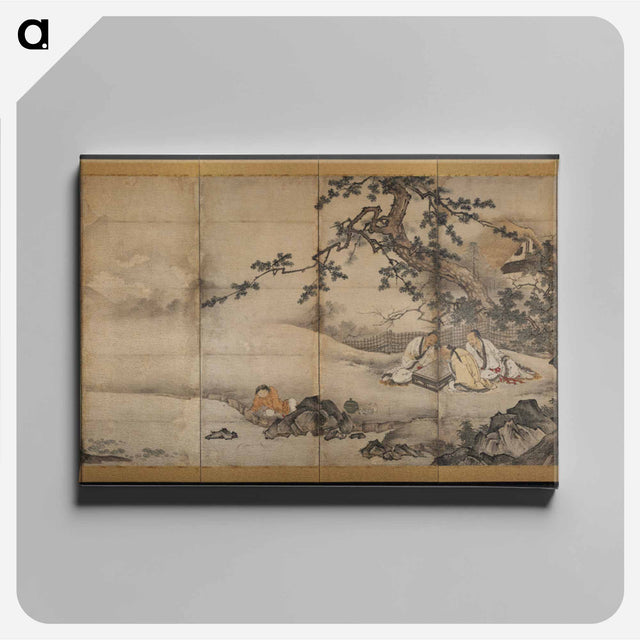 アートパネル-The Four Accomplishments
 - クリーブランド美術館 Canvas.
