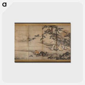 アートポストカード-The Four Accomplishments
 - クリーブランド美術館 Postcard.