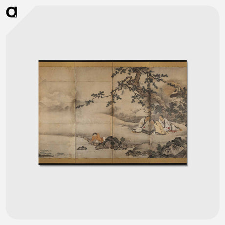 アートポストカード-The Four Accomplishments
 - クリーブランド美術館 Postcard.