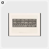 アートポストカード-Walking Sow
 - エドワード マイブリッジ Postcard.