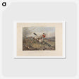 アートポストカード-Fox Hunting: Fores's Hunting Casualties - A Mutual Determination
 - イェール大学アートギャラリー Postcard.