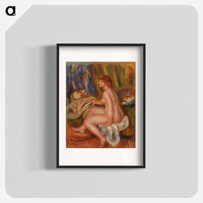 アートポスター-Seated Female Nude, Profile View
 - バーンズ・コレクション Poster.