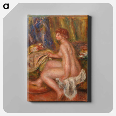 アートパネル-Seated Female Nude, Profile View
 - バーンズ・コレクション Canvas.