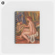 アートメモ帳-Seated Female Nude, Profile View
 - バーンズ・コレクション Memo.