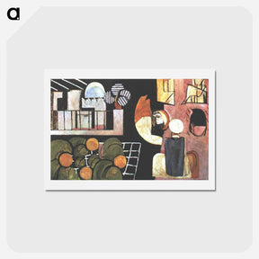 アートポストカード-The Moroccans - アンリ マティス Postcard.