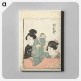 Hokusai's women - 葛飾 北斎 Canvas.