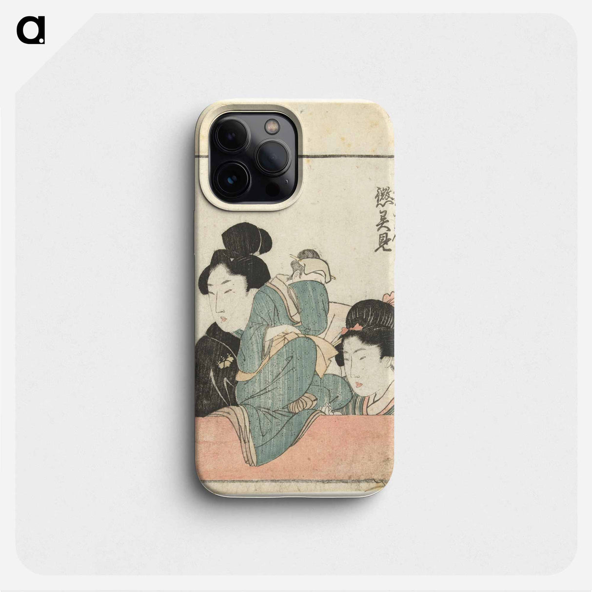 Hokusai's women - 葛飾 北斎 Phone Case.