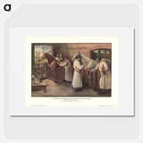 アートポスター-Extraction of Diphtheria Serum from Horse Blood at the Behring Works, Marburg
 - 国立医学図書館 Poster.