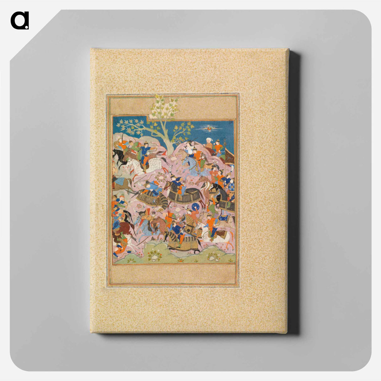 アートパネル-Battle Scene
 - バーンズ・コレクション Canvas.