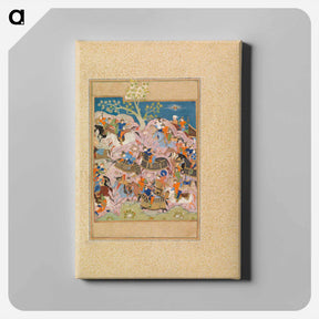 アートパネル-Battle Scene
 - バーンズ・コレクション Canvas.