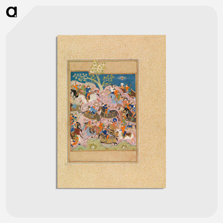 アートポストカード-Battle Scene
 - バーンズ・コレクション Postcard.