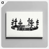 アートパネル-Crown of Hungary
 - 大英図書館 Canvas.