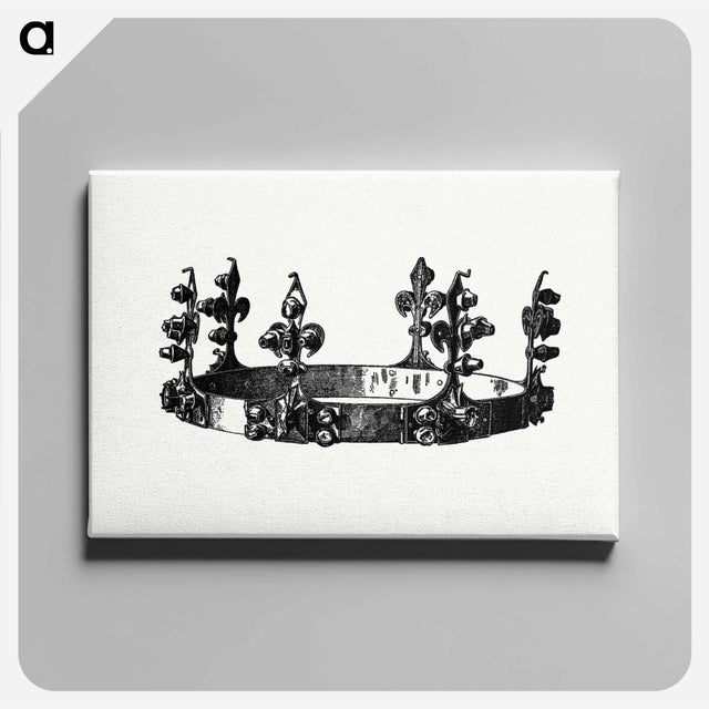 アートパネル-Crown of Hungary
 - 大英図書館 Canvas.