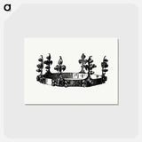 アートポストカード-Crown of Hungary
 - 大英図書館 Postcard.