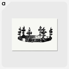 アートポストカード-Crown of Hungary
 - 大英図書館 Postcard.