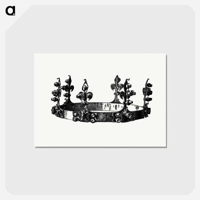 アートポストカード-Crown of Hungary
 - 大英図書館 Postcard.