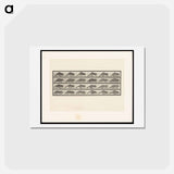 アートポストカード-Running Raccoon
 - エドワード マイブリッジ Postcard.