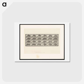 アートポストカード-Running Raccoon
 - エドワード マイブリッジ Postcard.