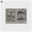 アートポストカード-Skeletal Structure of the Human Body
 - 国立医学図書館 Postcard.