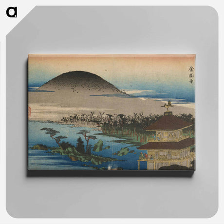 アートパネル-Temple of the Golden Pavilion
 - 歌川 広重 Canvas.