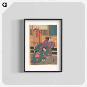 アートポスター-Utagawa Kunisada Print
 - 歌川 国貞 Poster.