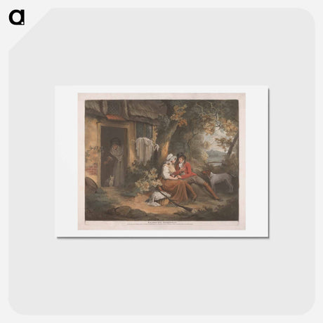 アートポストカード-Enamour'd Sportsman
 - イェール大学アートギャラリー Postcard.