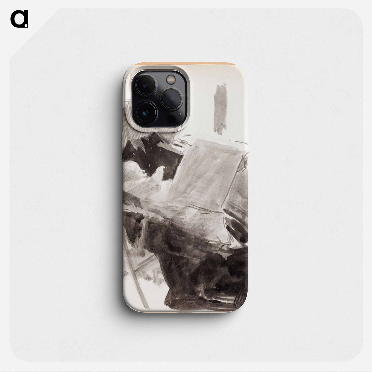 Taiteilijan puoliso ja poika - アルバート エーデルフェルト Phone Case.