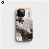 Taiteilijan puoliso ja poika - アルバート エーデルフェルト Phone Case.