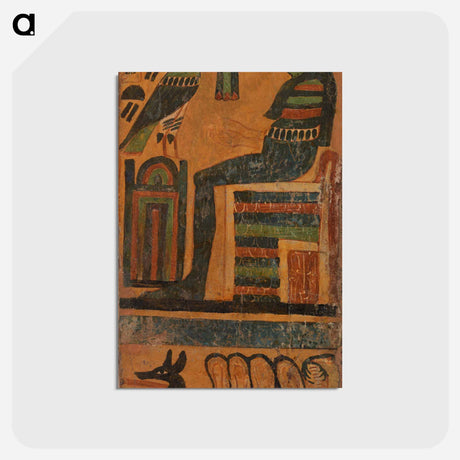 アートポストカード-Tantwenemherti's Coffin Fragment
 - バーンズ・コレクション Postcard.