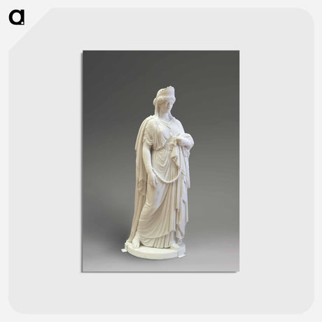 アートポストカード-Zenobia in Chains
 - セントルイス美術館 Postcard.