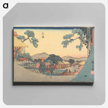 アートパネル-Mishima
 - 歌川 広重 Canvas.