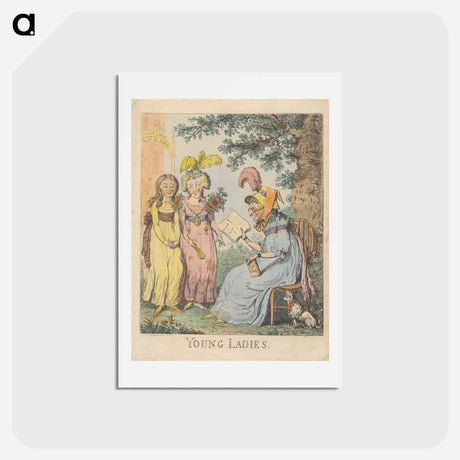 アートポストカード-Young Ladies
 - イェール大学アートギャラリー Postcard.