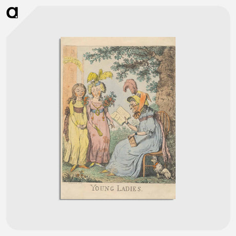 アートポストカード-Young Ladies
 - イェール大学アートギャラリー Postcard.