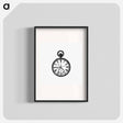 アートポスター-Victorian Pocket Watch Engraving
 - 大英図書館 Poster.