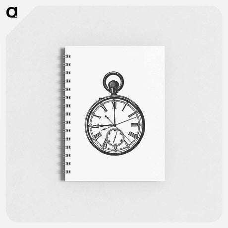アートメモ帳-Victorian Pocket Watch Engraving
 - 大英図書館 Memo.