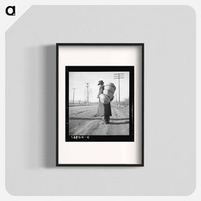 アートポスター-Untitled photo - ドロテア ラング Poster.