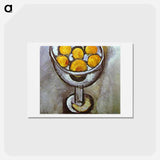 アートポストカード-A vase with Oranges - アンリ マティス Postcard.