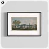 アートポスター-Sheppard Asylum, Rear Elevation
 - 国立医学図書館 Poster.