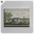 アートパネル-Sheppard Asylum, Rear Elevation
 - 国立医学図書館 Canvas.