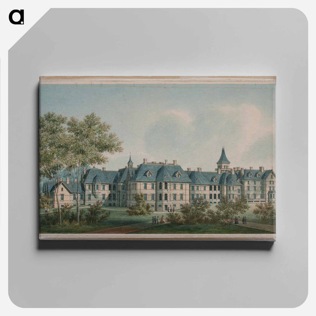 アートパネル-Sheppard Asylum, Rear Elevation
 - 国立医学図書館 Canvas.