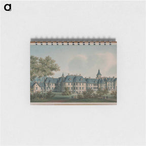 アートメモ帳-Sheppard Asylum, Rear Elevation
 - 国立医学図書館 Memo.