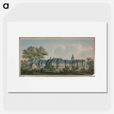 アートポスター-Sheppard Asylum, Rear Elevation
 - 国立医学図書館 Poster.