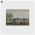 アートポストカード-Sheppard Asylum, Rear Elevation
 - 国立医学図書館 Postcard.