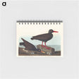 アートメモ帳-White-legged Oyster-catcher, or Slender-billed Oyster-catcher
 - アメリカの鳥たち Memo.