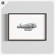 アートポスター-Victorian Airship Engraving
 - 大英図書館 Poster.