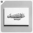 アートパネル-Victorian Airship Engraving
 - 大英図書館 Canvas.