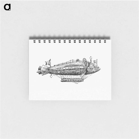 アートメモ帳-Victorian Airship Engraving
 - 大英図書館 Memo.